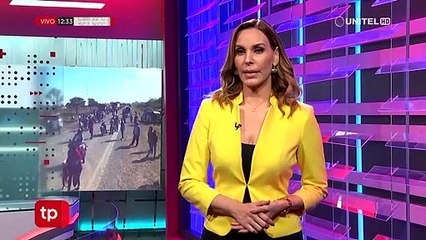 Varios puntos de bloqueo en la carretera a la Chiquitania