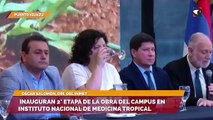 Inauguran 2° etapa de la obra del Campus en Instituto Nacional de Medicina Tropical