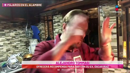 Alejandro Tommasi ofrece cuantiosa recompensa por el paradero de su ex