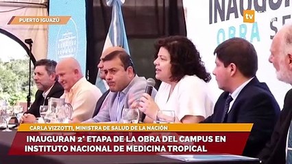 Inauguran 2° etapa de la obra del Campus en Instituto Nacional de Medicina Tropical