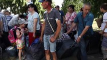 Evacuaciones en el Donbás ucraniano ante el avance de las fuerzas rusas