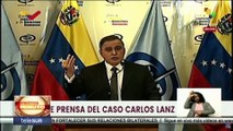 Fiscal General de Venezuela ofrece declaraciones sobre el caso Carlos Lanz