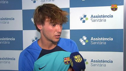 Nil Ruiz, el nuevo fichaje para la portería del Barça Atlètic / FCB