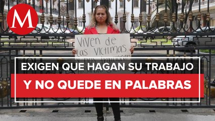 Manifestación frente a SEGOB en CdMx