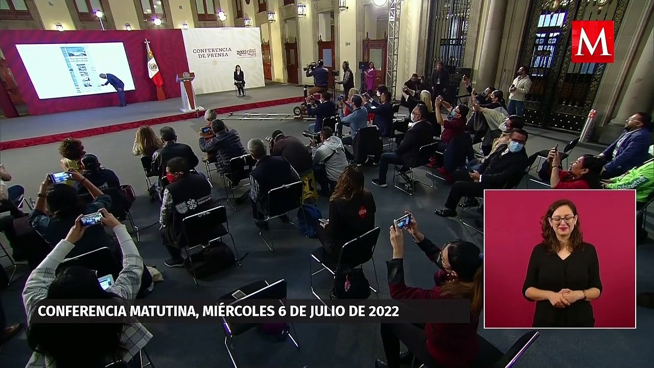 AMLO exhibe fake news con una lupa en la Mañanera