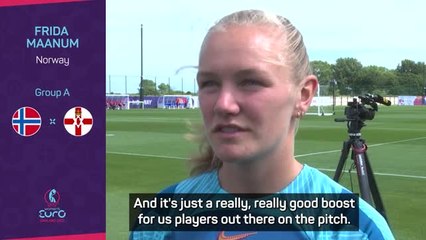 Norway itching to get going in front of big crowds