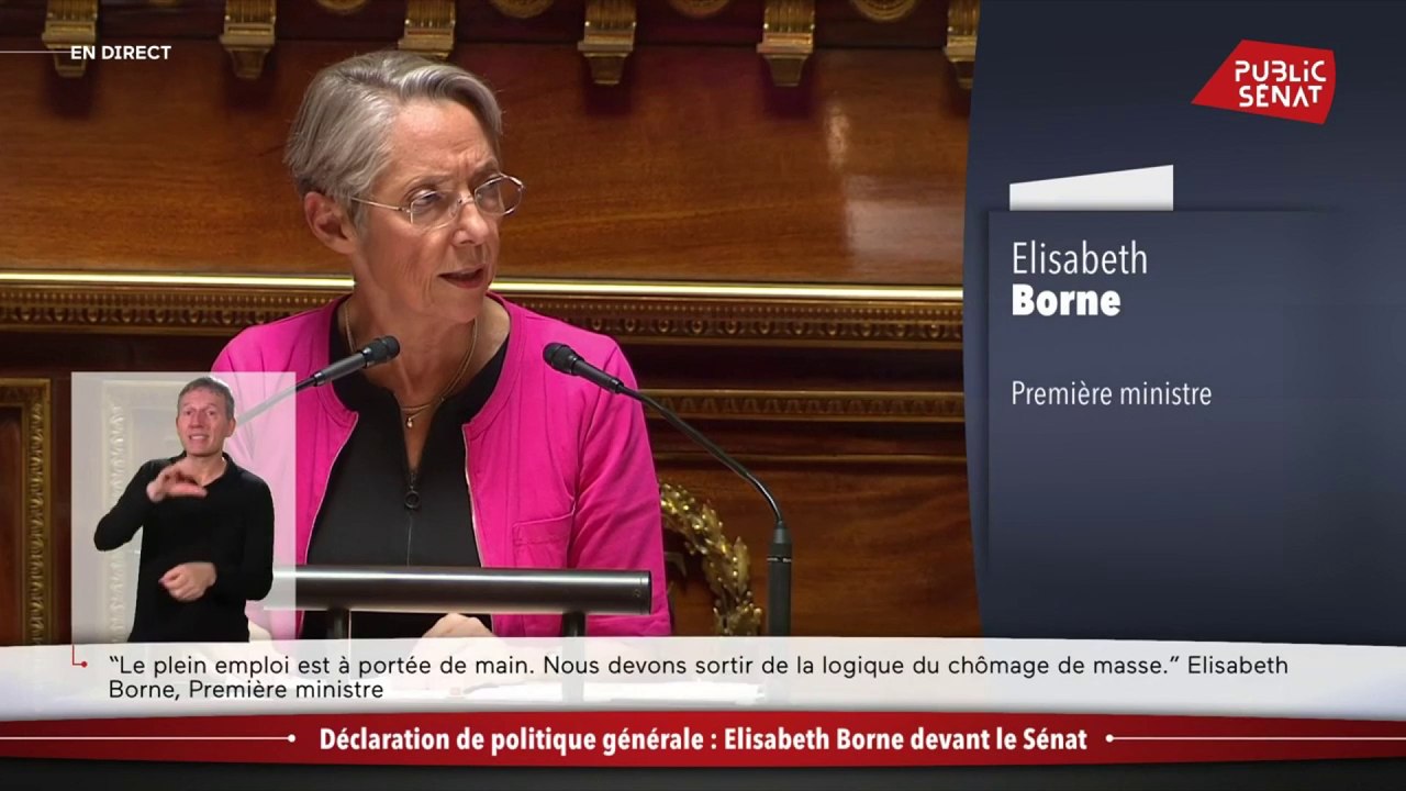 Sécurité : « Je suis déterminée à agir », insiste Elisabeth Borne