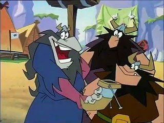 Loggerheads-Zwei Wikinger und ein Baby