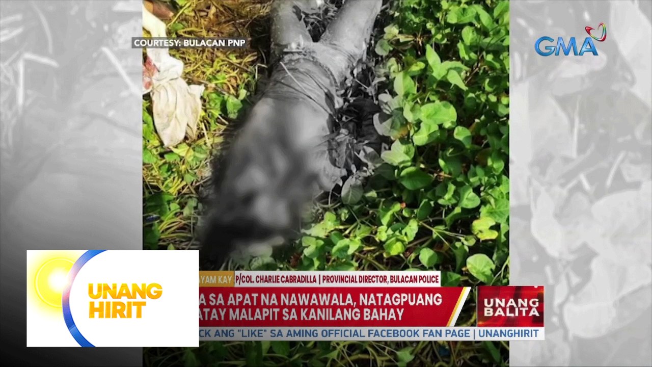 Kaso ng mga nawalang indibidwal sa Bulacan, nagdadala ng takot sa mga residente | Unang Hirit