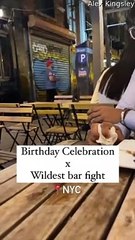 Bar Fight Interrupts Birthday Party