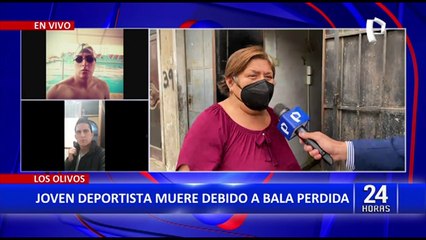 Los Olivos: fisioterapeuta fallece por bala perdida de un delincuente