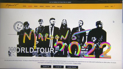 마룬5, 일본 전범기 이미지 삭제 / YTN