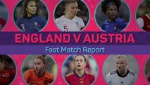 England 1-0 Austria - Fast Match Report