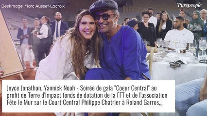 Yannick Noah fait le show à Roland Garros, Richard Gasquet en charmante compagnie