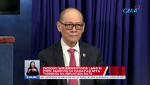 Diokno: Misunderstood lang si Pres. Marcos sa pahayag niya tungkol sa inflation rate | UB