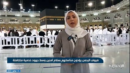 بالفيديو.. تفويج الحجاج إلى صحن الطواف وخروجهم منه يتم بحركة سريعة وسلسة