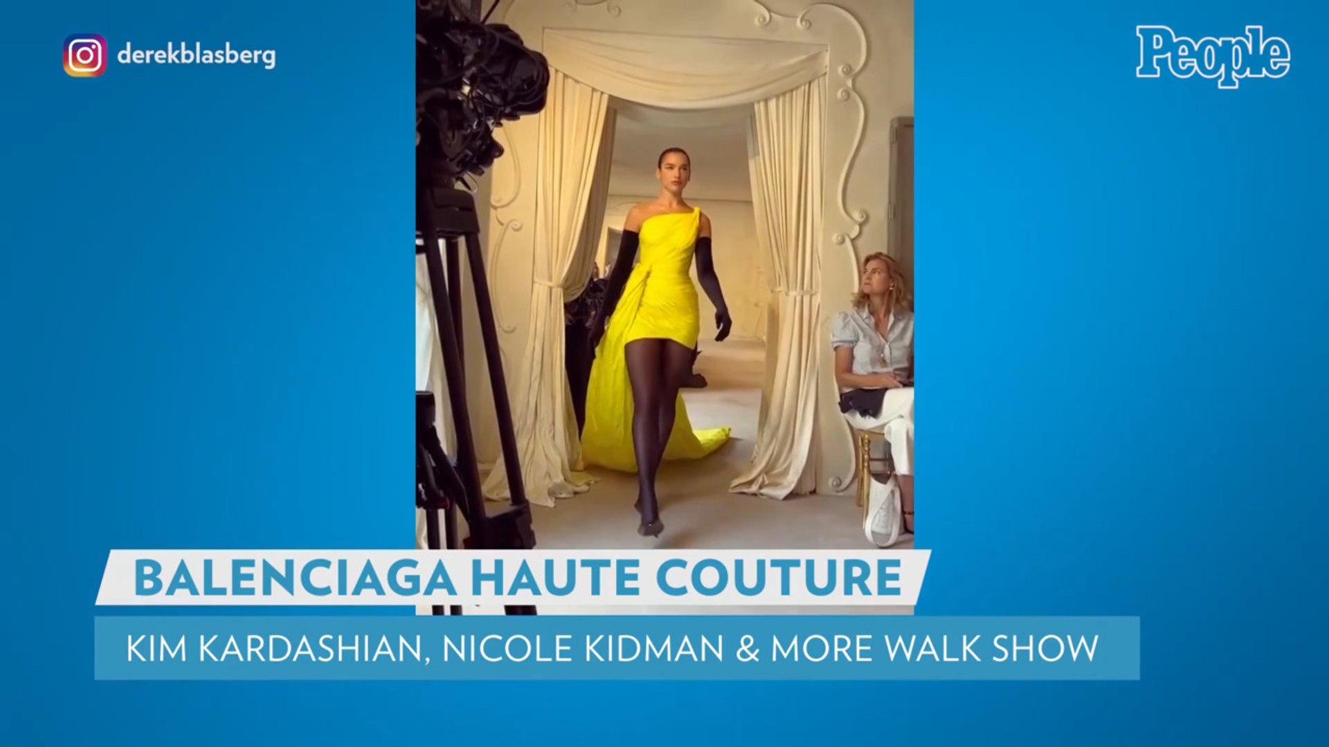 Kim Kardashian Walks The Runway At Balenciaga Show: Watch Video