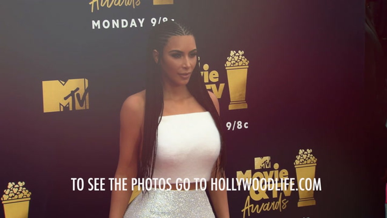 Kim Kardashian Walks The Runway For Balenciaga In Plunging Outfit For Paris Fashion Week