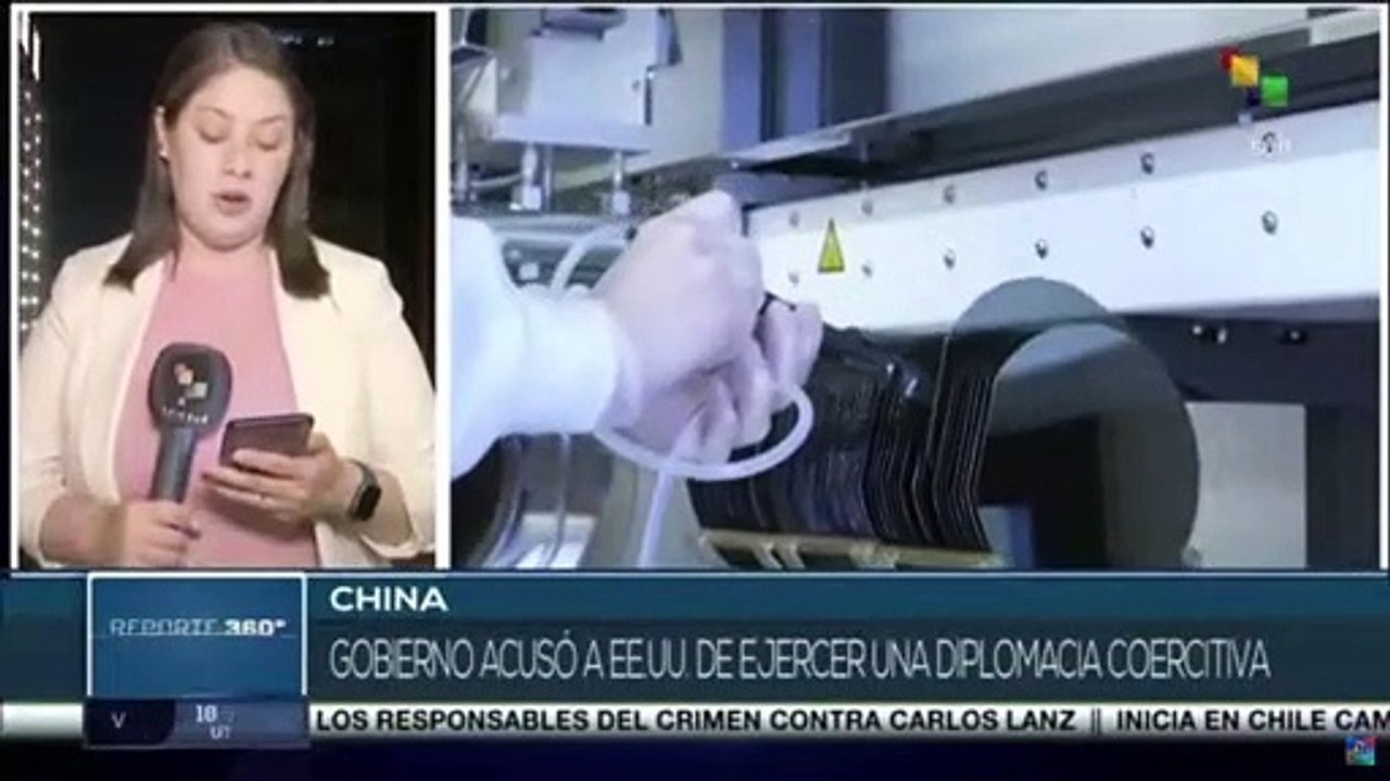 China criticó a Estados Unidos por ejercer un estilo de diplomacia coercitiva