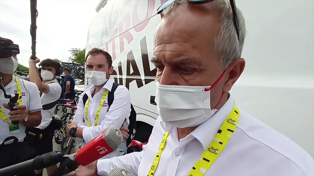 Tour de France 2022 - Vincent Lavenu :  "L'envie était là, comme la volonté, mais le sort ne l'était pas"