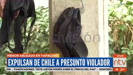 Expulsan de Chile a supuesto violador