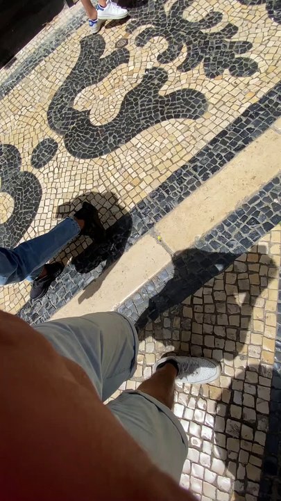 Startling Tourists in Lisbon