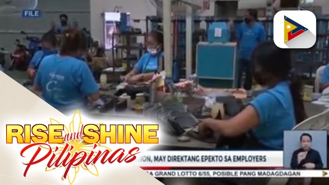 ECOP: Pagbilis ng inflation, may direktang epekto sa employers; 1-M trabaho, target buksan ngayong taon