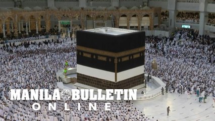 White-robed worshippers pack Mecca's Grand Mosque for largest hajj of Covid era