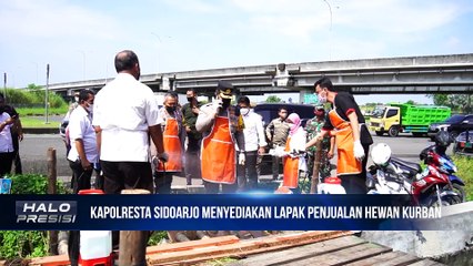 Peninjauan Lapak Resmi Penjualan Hewan Qurban Di Kec. Waru Kab. Sidoarjo Oleh Forkopimda Sidoarjo