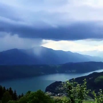 Broke Cloud In Austria captured by photographer Peter Maier