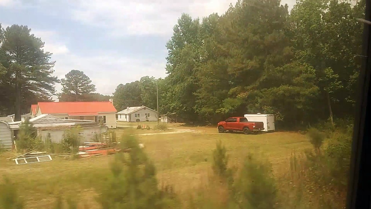 Amtrak Carolinian 80 near Selma Smithfield North Carolina