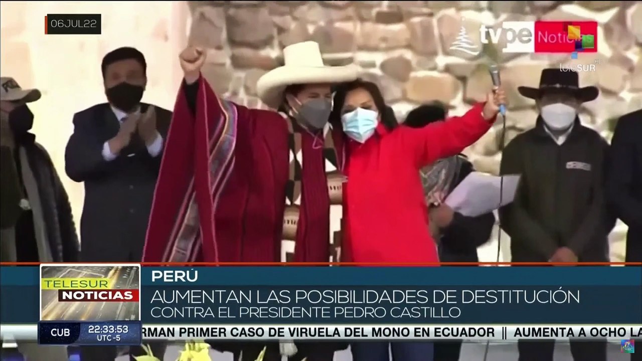 Perú: Oposición planea un tercer intento de vacar al presidente Pedro Castillo