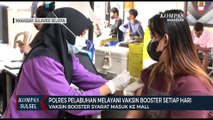 Polres Pelabuhan Melayani Vaksin Booster Setiap Hari