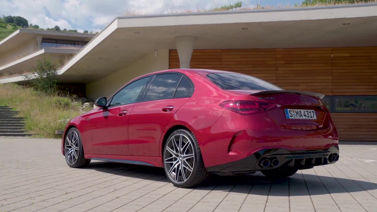 Der neue Mercedes-AMG C 43 4MATIC - AMG SPEEDSHIFT MCT 9G Getriebe mit nasser Anfahrkupplung und AMG Performance 4MATIC