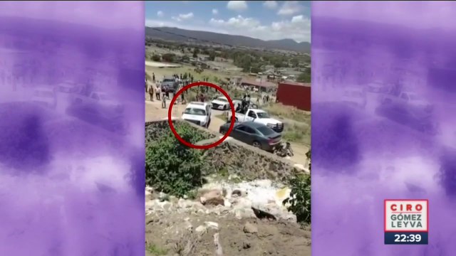 Pobladores agreden a GN en Cuautepec de Hinojosa, Hidalgo