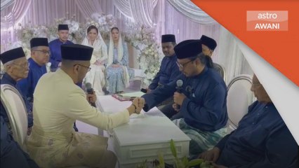 Vanidah Imran kini bergelar isteri kepada jurutera