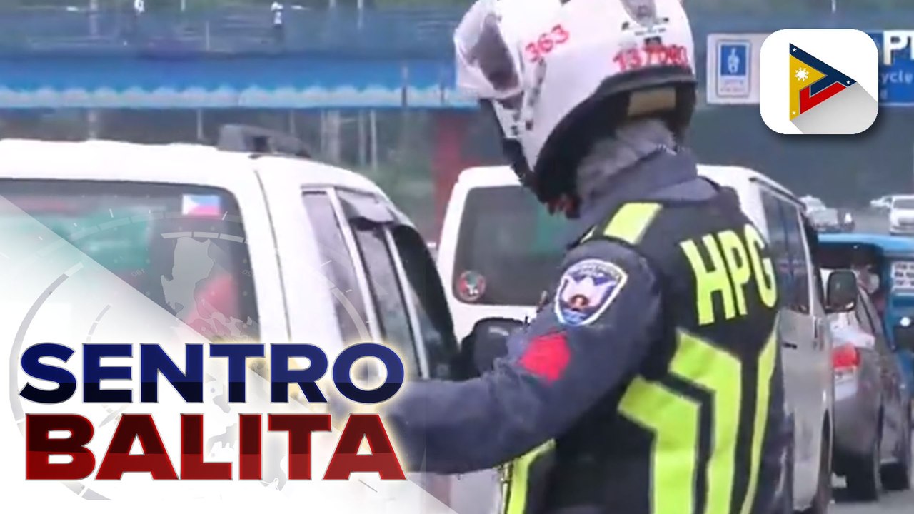 PNP-HPG, nagkasa ng operasyon vs. mga iligal na gumagamit ng ‘wangwang’ sa Commonwealth Ave.