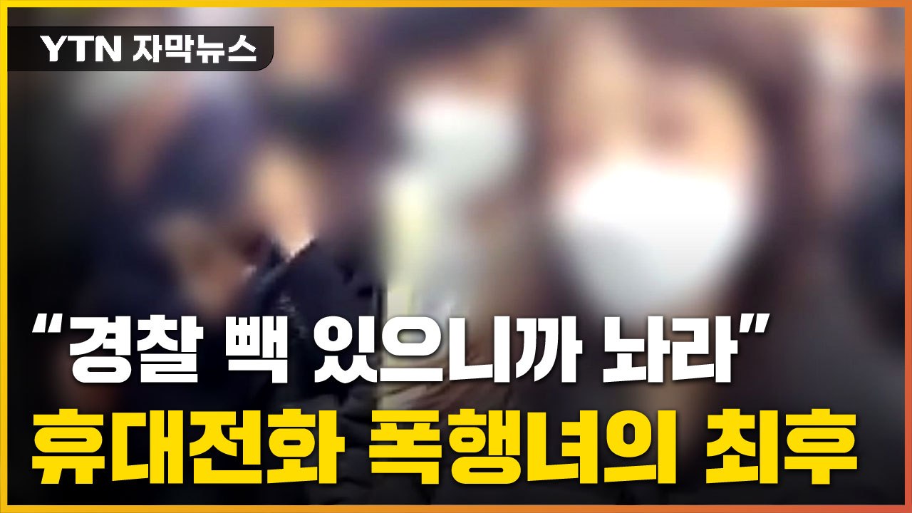 [자막뉴스] 60대 남성 '휴대전화로 마구 폭행'한 20대 여성, 결국... / YTN
