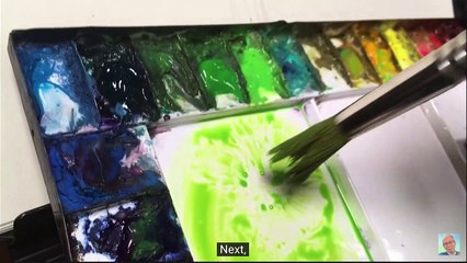 Un abuelo japonés hace furor con sus acuarelas en YouTube