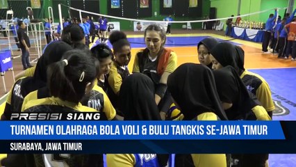 Rangkaian Bhayangkara Polda Jatim Gelar Open Olahraga Bola Volley dan Bulutangkis