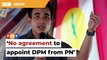 Umno man rubbishes claim on DPM’s post