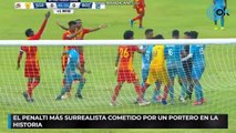 El penalti más surrealista cometido por un portero en la historia