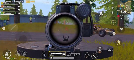 Playing as a Noob in Pubg Mobile Game