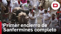 Primer encierro de San Fermín 2022 completo con toros de Núñez del Cuvillo