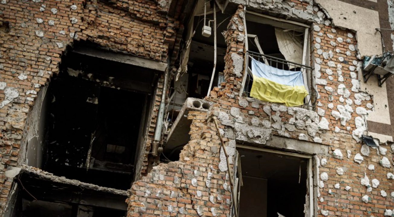 Universität in Charkiw durch russische Raketen zerstört