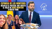 Espinosa de los Monteros (VOX) amarga el ‘viaje de fin de curso en Falcón’ a Irene Montero