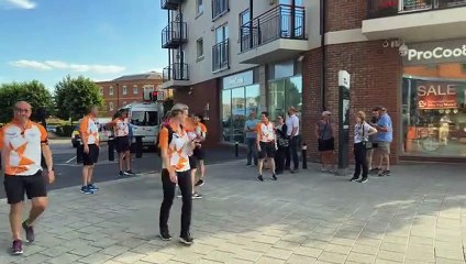 Queen's Baton Relay 2022: International event arrives in Portsmouth with baton-carriers overwhelmed by support