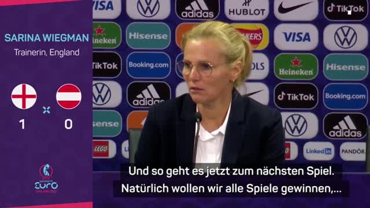 Wiegman: Guter EM-Start "hilft der Mannschaft"
