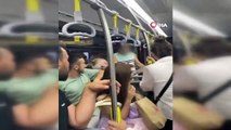 Metrobüste kadının fotoğrafını çeken sapıktan skandal savunma! O anlar anbean kameraya yansıdı