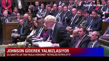 İngiltere'de kriz! BBC: Johnson birkaç saat içinde istifa edebilir